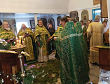 День Святого Духа – соборное богослужение в станице Мешковской