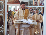 Престольный праздник в храме честь Рождества великого пророка Предтечи и Крестителя Господня Иоанна молитвенно отметили в ст. Боковской