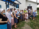 В пос. Садовый в храме святой Ксении Петербургской и в храме святых мучеников Андриана и Наталии в хут. Арпачин молитвенно отметили день памяти святых Петра и Февронии Муромских