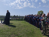 Панихида по убиенным казакам в хуторе Сетраки