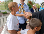 В Донском храме г. Новошахтинска снова продолжают встречать детей из Северодонецка