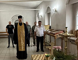 Духовник станицы Мало-Несветаевской провёл встречу и беседу с казаками