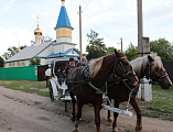 Духовенство и паломники Шахтинской епархии совершили традиционную поездку в храм хутора Елань
