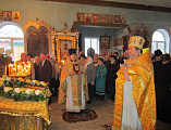 В Никольском храме г. Шахты отметили престольный праздник