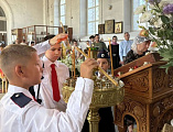 Помощь в учебе испросили у Господа прихожане храма Покрова в станице Кривянской