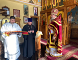 В храме Владимирской иконы Божией Матери х. Можаевка состоялось соборное богослужение духовенства