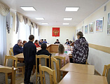 Участие сестры милосердия Донского храма в комиссии по делам несовершеннолетних при Администрации Новошахтинска.