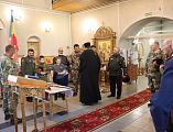 Традиционная встреча с духовником и приведение к присяге казаков станицы Мало- Несветаевской состоялись в храме Донской иконы Богородицы