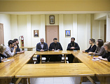 Пресс-секретарь Шахтинской епархии иерей Александр Теличкин принял участие в заседание коллегии информационного отдела Ростовской-на-Дону епархии
