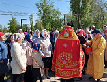 Пасхальный крестный ход в станице Боковской