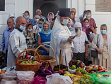 Иерей Роман Митяшин поздравил жителей Верхнедонского округа с праздником Преображения Господня