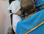В преддверии нового учебного года в храме вмч. Пантелеимона г. Гуково состоялась детская Божественная литургия