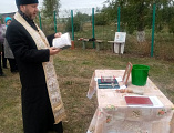 В хуторе Усьман Багаевского района создается православный приход в честь святого великомученика Георгия Победоносца