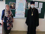 «Духовный смысл Пасхи». В первый день страстной седмицы в Усьманской школе прошел урок ОПК в 8-9 классах