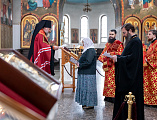 Епископ Симон совершил чин присоединения к Православной Церкви в Покровском кафедральном соборе города Шахты