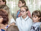 Молебен на начало учебного года и торжественная линейка в воскресной школе Покров