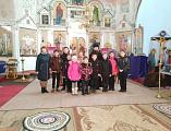 Учащиеся Нижне-Ольховской школы побывали на экскурсии в храме Архистратига Михаила