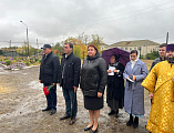 Преосвященнейший епископ Симон принял участие в открытии памятника в честь казаков Фёдора Подтелкова и Михаила Кривошлыкова в селе Верхнесвечниково Кашарского района