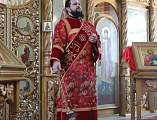 Епископ Шахтинский и Миллеровский Симон совершил Божественную литургию и диаконскую хиротонию в храме Донской иконы Божией Матери г. Новошахтинска