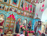 Воспитанники воскресной школы Свято-Пантелеимоновского храма посетили Покровский храм в слободе Никольская