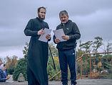Праздничное мероприятие, посвященное Покрову Пресвятой Богородицы, состоялось на Соборной площади г. Шахты