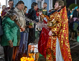 Светлое Христово Воскресение встретили в Покровском кафедральном соборе города Шахты