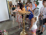 Воспитанники детского реабилитационного центра «Добродея» г. Шахты посетили Покровский кафедральный собор г. Шахты