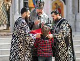 В Великую среду Страстной седмицы епископ Симон совершил Литургию Преждеосвященных Даров в Покровском кафедральном соборе города Шахты