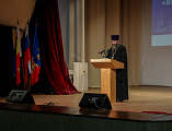 Преосвященнейший епископ Симон возглавил конференцию «Вера. Духовность. Победа» Третьих Международных Палестинских чтений Шахтинской епархии в г. Миллерово