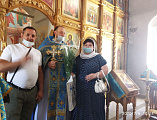 В день тезоименитства настоятелю Донского храма г. Новошахтинска протоиерею Роману Амплееву был вручен орден «За заслуги перед казачеством» второй степени