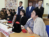 В шахтинском институте состоялась презентация выставки, посвященной осмыслению вклада Русской Православной Церкви и Донского казачества в Великую Победу
