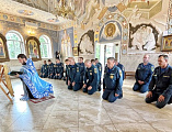 Совместный молебен перед иконой Божией Матери «Неопалимая купина» в Боковской