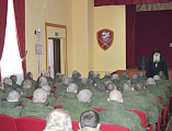 В/ч 3033 Войск Национальной Гвардии Р.Ф. Октябрьского района с пастырским визитом посетил Иеромонах Николай (Наметышев)