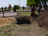 В станице Боковской у мемориала «Герои не умирают» состоялось торжественное перезахоронение останков воинов, погибших в годы Великой Отечественной войны