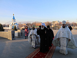 Епископ Шахтинский и Миллеровский Симон принял участие в соборном служении в Троицком храме Иверского женского монастыря г. Ростова-на-Дону