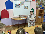 В детском саду «Красная шапочка» прошла встреча, посвящённая Входу Господню в Иерусалим