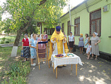 Благословение детей перед началом учебного года