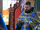 В праздник Успения Пресвятой Богородицы епископ Шахтинский и Миллеровский Симон совершил Божественную литургию в Покровском кафедральном соборе г. Шахты