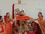 В храме посёлка Садовый прошло соборное богослужение духовенства Багаевского благочиния