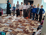 Постояльцев пансионата для пожилых людей п. Каменоломни поздравили с великим праздником Покрова Богородицы