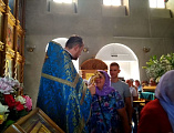 В Донском храме богоспасаемого града Новошахтинска прошли праздничные богослужения, посвящённые Донской иконе Божией Матери