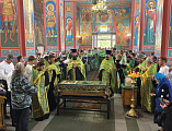 Святыня земли Донской: в Каменске-Шахтинском торжественно встретили мощи праведного Павла Таганрогского