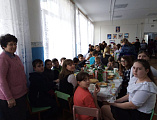 В школе п. Садовый прошел урок ОПК «Великий пост» для учащихся 5-9 классов