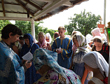 Крестный ход прошел в станице Бессергеневской