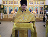 Преосвященнейший епископ Симон возглавил воскресную Божественную литургию в храме Святой Троицы города Каменск-Шахтинский