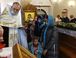 В храме в честь Донской иконы Богородицы состоялась встреча казаков станицы Мало-Несветаевской с духовником