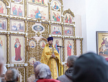 Преосвященнейший епископ Симон совершил Божественную литургию в Покровском кафедральном соборе города Шахты