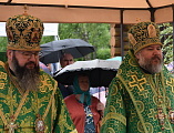 В Смоленской митрополии Преосвященнейший епископ Симон принял участие в праздновании дня памяти подвижницы благочестия схимонахини Макарии (Артемьевой)