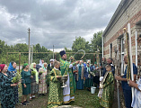В День Святого Духа прихожане Свято-Духовского храма хутора Грачев отметили 10-й престольный праздник