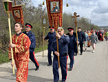 Пасхальный крестный ход состоялся в станице Боковской